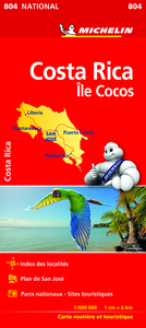 Picture of Carte Nationale Costa Rica