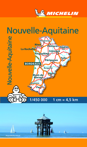 Picture of Carte Nouvelle Aquitaine (Mini)