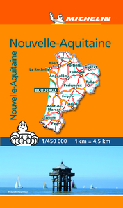 Picture of Carte Nouvelle Aquitaine (Mini)