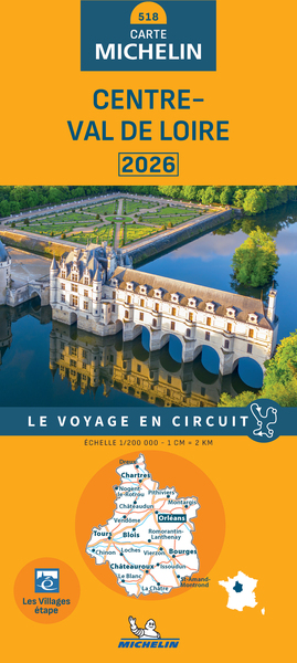 Image de Carte Régionale Centre - Val de Loire 2026