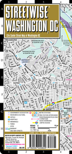 Picture of STREETWISE WASHINGHTON, DC MAP