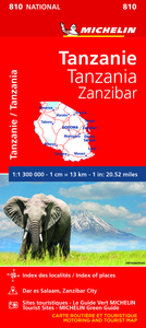 Picture of Carte Nationale Tanzanie/Tanzania-Zanzibar