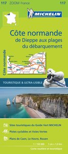 Picture of Carte Zoom Côte Normande - De Dieppe aux plages du Débarquement