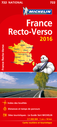 Picture of CARTE NATIONALE 722 FRANCE 2016 - RECTO-VERSO