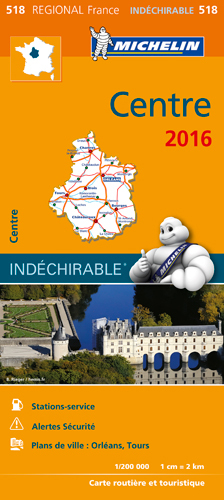 Picture of CARTE REGIONALE 518 CENTRE 2016