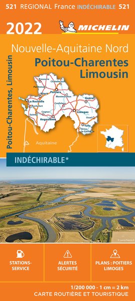 Image de Carte Régionale Poitou-Charentes-Limousin 2022