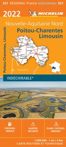 Image de Carte Régionale Poitou-Charentes-Limousin 2022