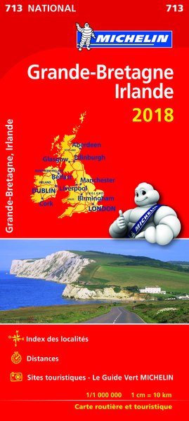Image de Carte Nationale Grande-Bretagne, Irlande 2018
