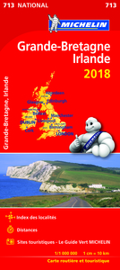 Image de Carte Nationale Grande-Bretagne, Irlande 2018