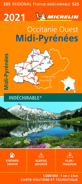 Image de Carte Régionale Midi-Pyrénées 2021