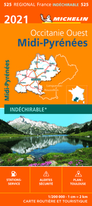 Image de Carte Régionale Midi-Pyrénées 2021