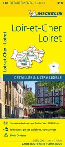 Picture of Carte Départementale Loiret, Loir-et-Cher