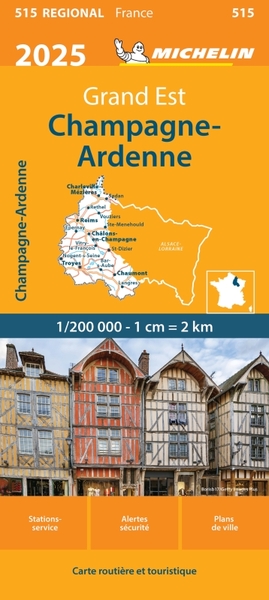 Picture of Carte Régionale Champagne-Ardenne 2025