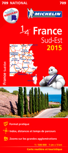 Picture of CARTE NATIONALE 709 FRANCE SUD-EST 2015