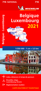 Image de Carte Nationale Belgique, Luxembourg 2021