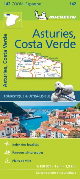 Picture of Carte Zoom Asturies, Costa Verde