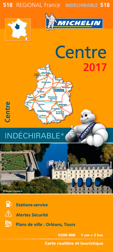 Picture of CARTE REGIONALE 518 CENTRE 2017