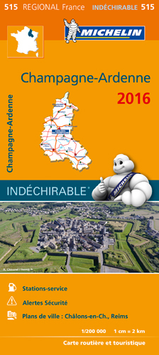 Picture of CARTE REGIONALE 515 CHAMPAGNE - ARDENNE 2016