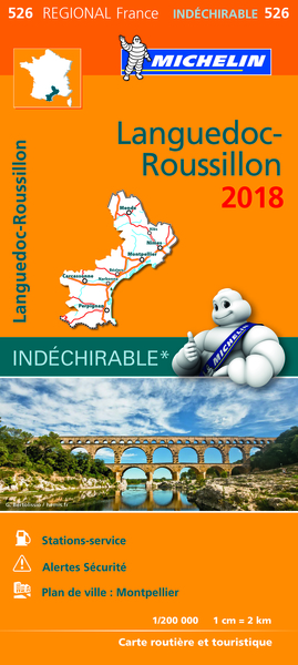 Image de CARTE REGIONALE 526 LANGUEDOC ROUSSILLON 2018