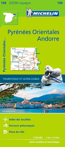 Picture of Carte Zoom Pyrénées Orientales, Andorre