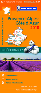Image de Carte Régionale Provence-Alpes-Côte d'Azur 2018