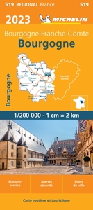 Image de Carte Régionale Bourgogne 2023
