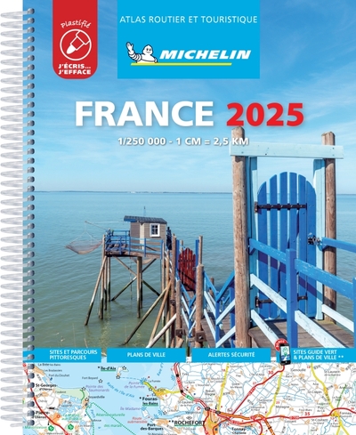 Image de Atlas France 2025 Plastifié