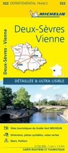 Image de Carte Départementale Deux-Sèvres, Vienne