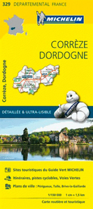 Picture of Carte Départementale Dordogne, Corrèze