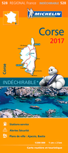 Picture of CARTE REGIONALE 528 CORSE 2017
