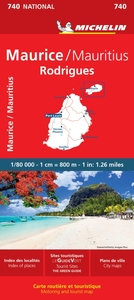 Picture of Carte Nationale  Maurice / Mauritius