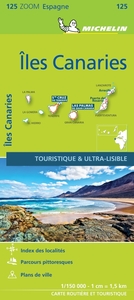 Picture of Carte Zoom Iles Canaries