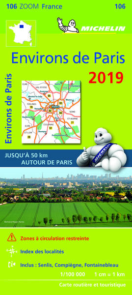 Image de Carte Zoom Environs de Paris 2019