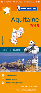 Picture of CARTE REGIONALE 524 AQUITAINE HR 2016