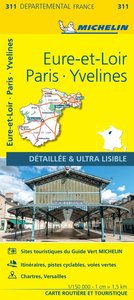 Picture of Carte Départementale Eure-et-Loir, Paris, Yvelines