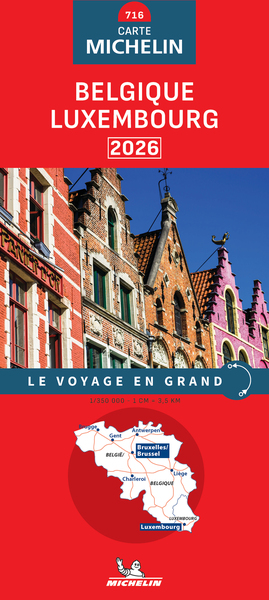 Image de Carte Nationale  Belgique, Luxembourg 2026