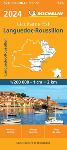 Image de Carte Régionale Languedoc-Roussillon 2024