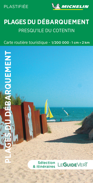 Picture of Carte Plages du débarquement - Presqu'ile du Cotentin