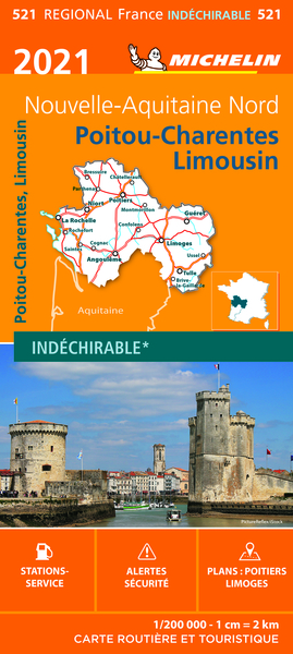Image de Carte Régionale Poitou-Charentes-Limousin 2021