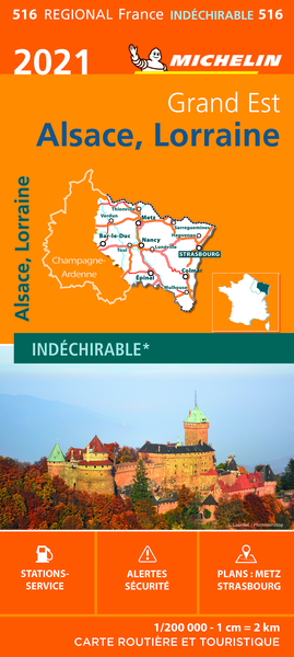 Image de Carte Régionale Alsace, Lorraine 2021