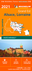 Image de Carte Régionale Alsace, Lorraine 2021