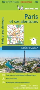 Picture of Carte Zoom Paris et ses alentours