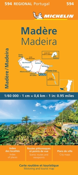 Picture of Carte Régionale Madère