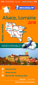 Image de Carte Régionale Alsace, Lorraine 2018