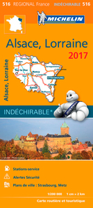 Picture of CARTE REGIONALE 516 ALSACE, LORRAINE 2017