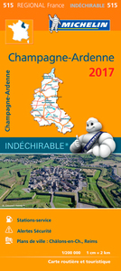 Picture of Carte Régionale Champagne-Ardenne 2017