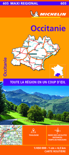 Picture of Carte Régionale Maxi - Occitanie