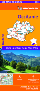 Picture of Carte Régionale Maxi - Occitanie