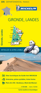 Picture of Carte Départementale Gironde, Landes