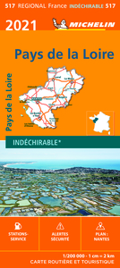Image de Carte Régionale Pays de la Loire 2021